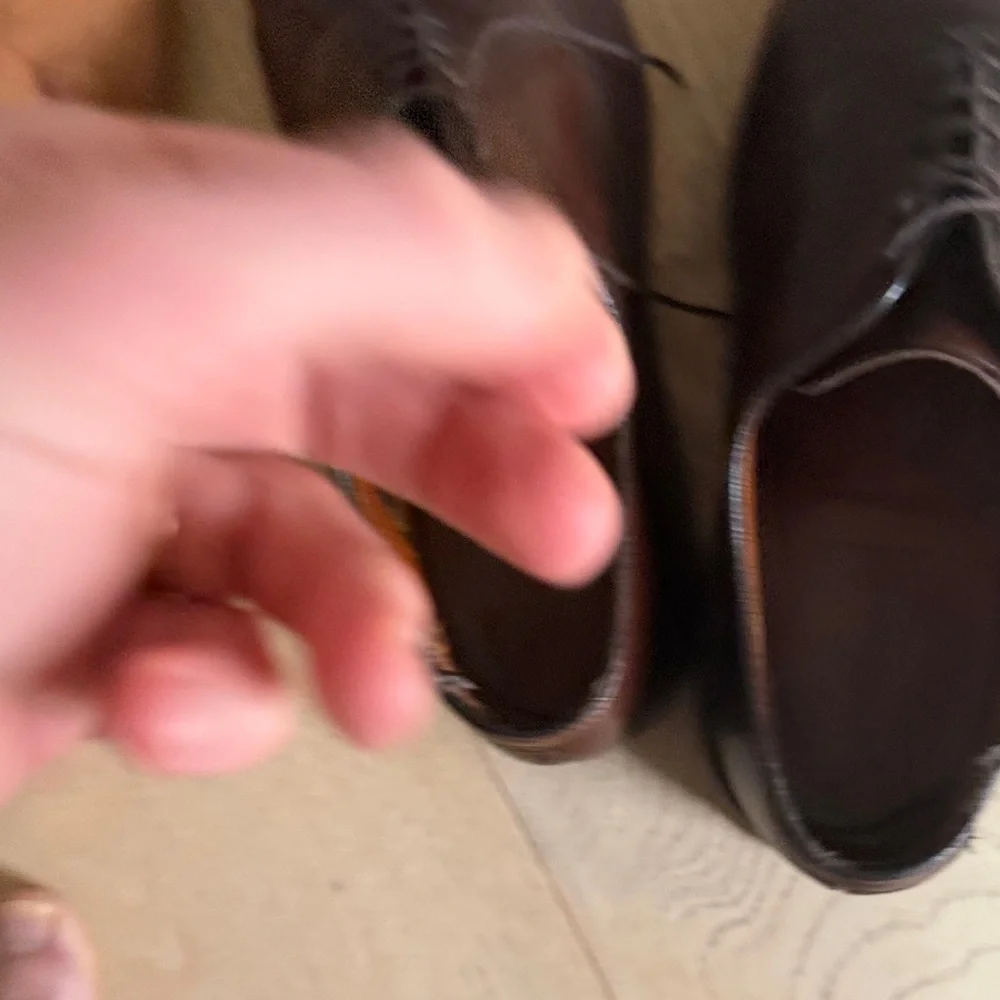 Allen Edmonds Fifth Avenue 9.5 D Oxfords in dark brown - Picture 6 of 6
